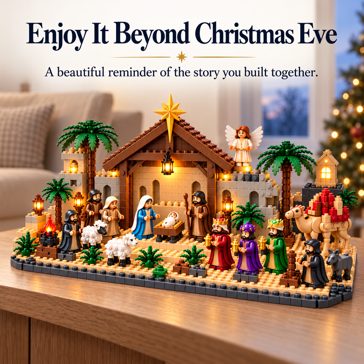 The Bethlehem Build — 24-Day Nativity Advent Calendar