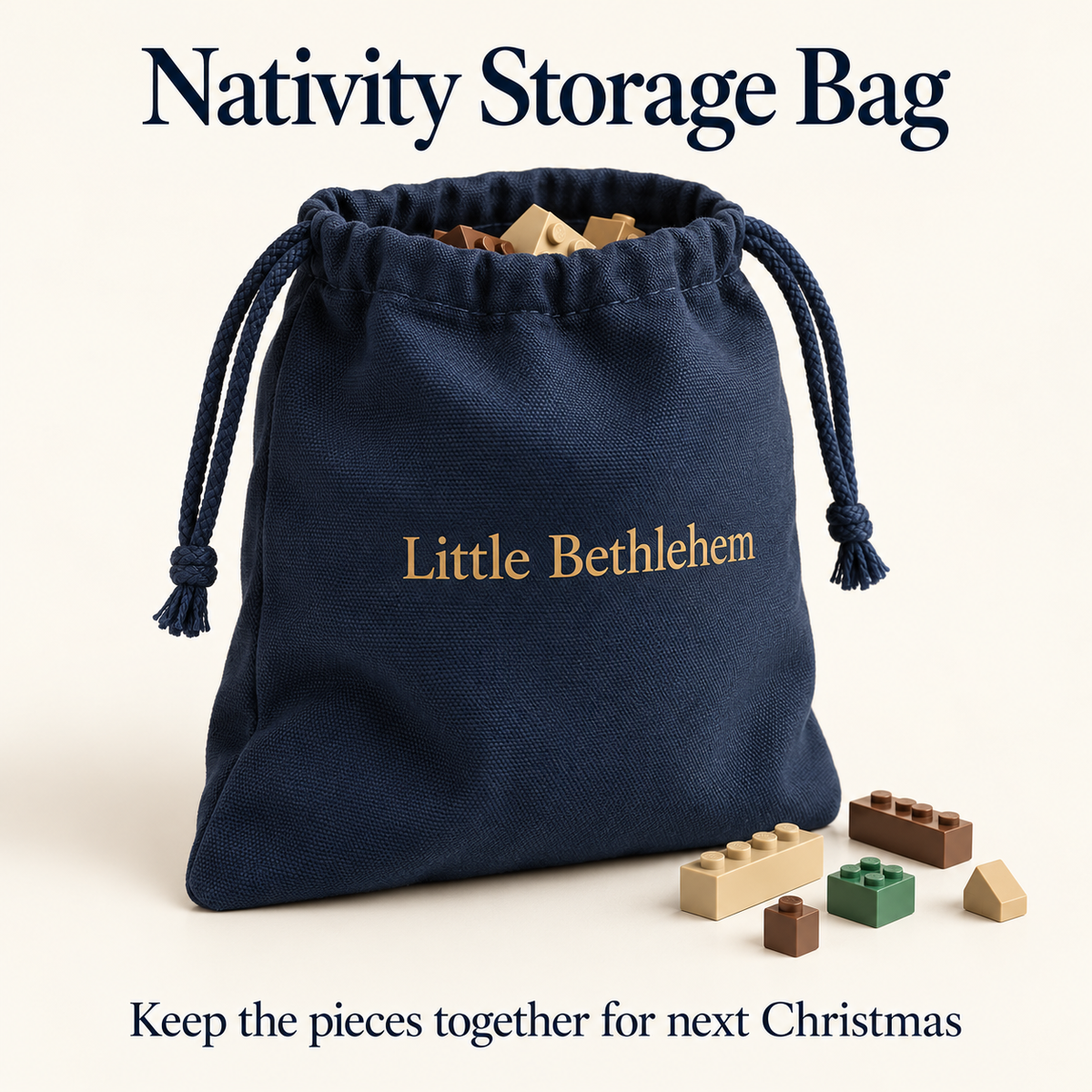 1. Little Bethlehem Keepsake Storage Bag