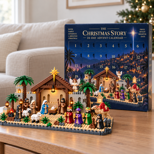 The Bethlehem Build — 24-Day Nativity Advent Calendar