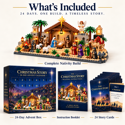 The Bethlehem Build — 24-Day Nativity Advent Calendar