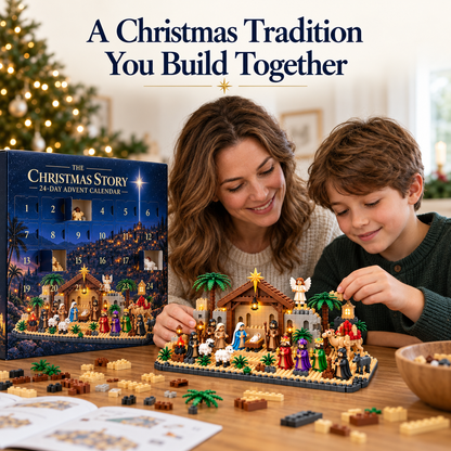 The Bethlehem Build — 24-Day Nativity Advent Calendar