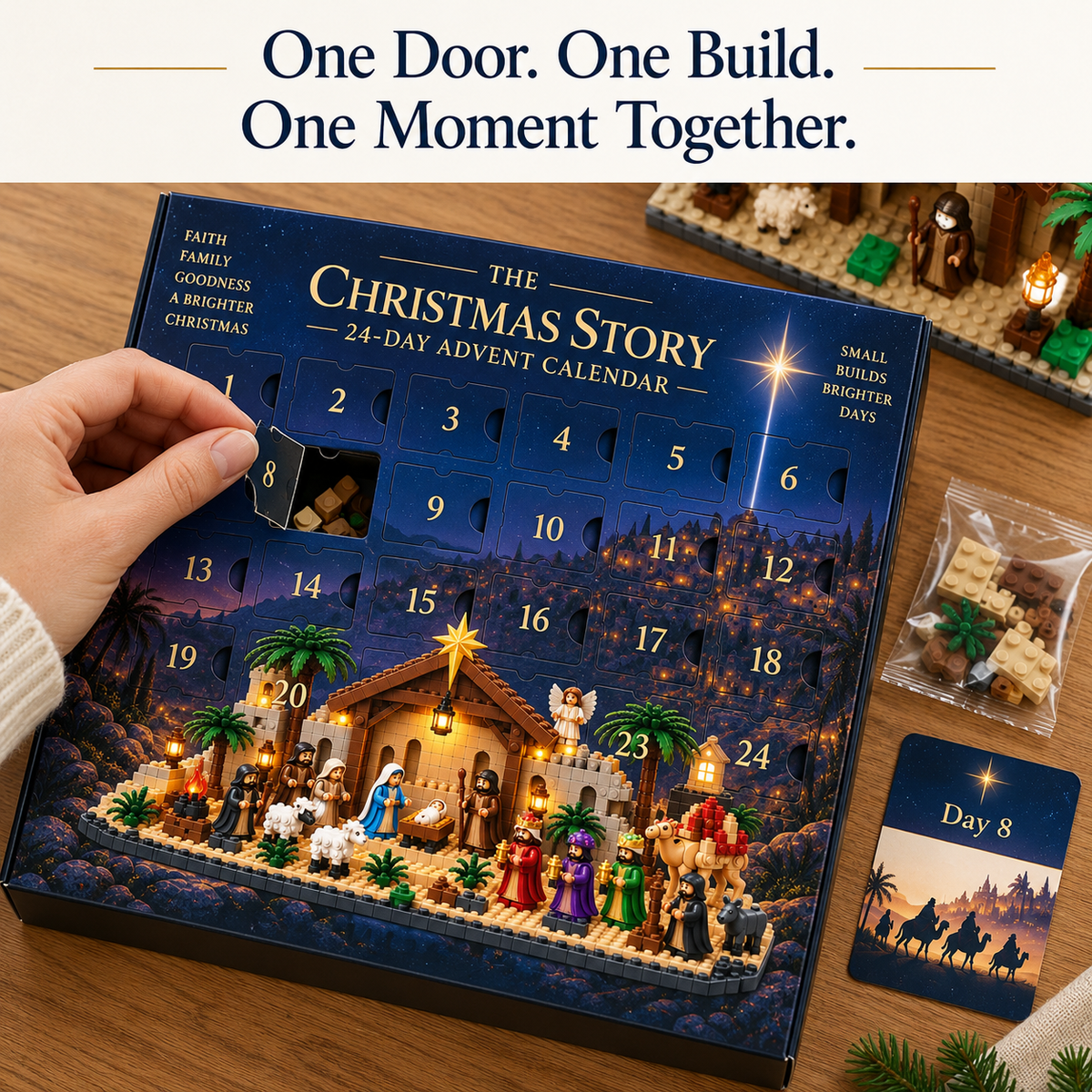The Bethlehem Build — 24-Day Nativity Advent Calendar