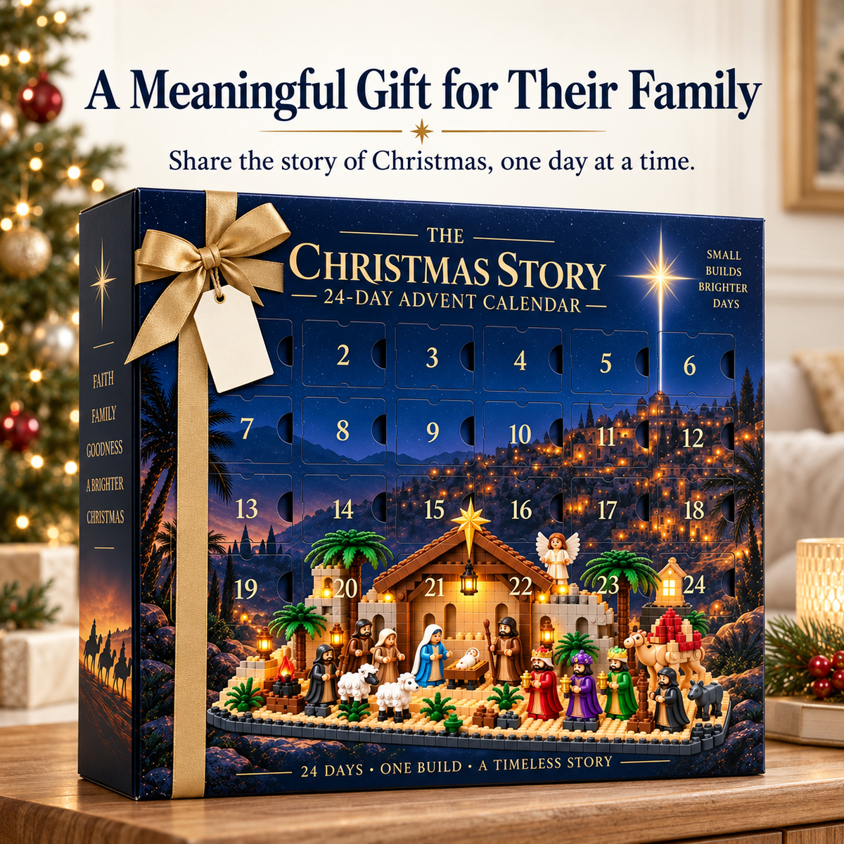 The Bethlehem Build — 24-Day Nativity Advent Calendar