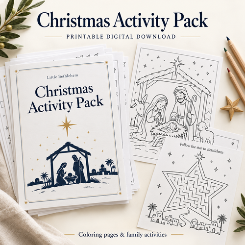 Little Bethlehem Christmas Activity Pack